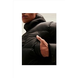 Bad Bear Goose Tail Puffer Siyah Erkek Kapüşonlu Uzun Mont 22.02.15.001-c01