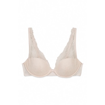 Sujetador halter encaje rosa INTUITIVE