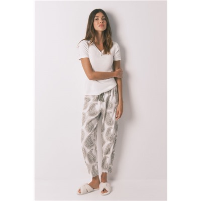Camiseta panadera algodón blanco