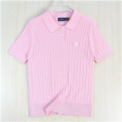 Женское трикотажное  поло с коротким рукавом  РАЛЬ*Ф Л