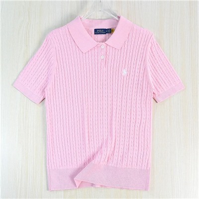 Женское трикотажное  поло с коротким рукавом  РАЛЬ*Ф Л