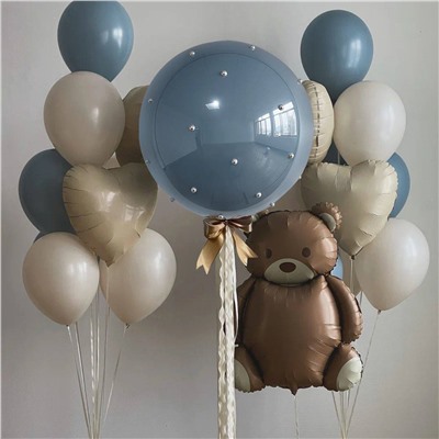 Набор шаров для дня рождения 54 шарика в наборе