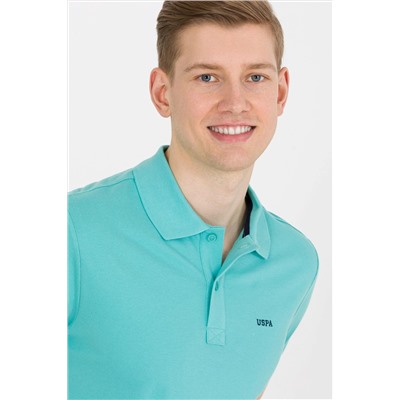 Erkek Mint Basic Polo Yaka Tişört