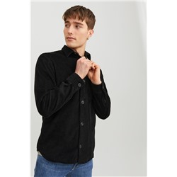 Camisa de terciopelo Negro