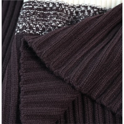 Утолщенный трикотаж с полосатой фактурой КО*С