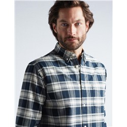 Plaid Oxford Shirt, Men, Multicolour