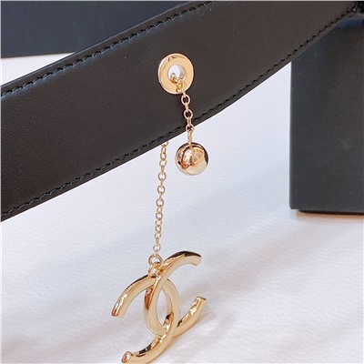 Женский ремень с подвеской  Chane*l 🖤