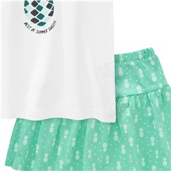 Mädchen Top und Rock im Set