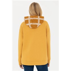 Kadın Hardal Sweatshirt
