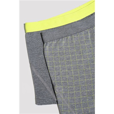 Penti Erkek Square 2li Koyu Gri Boxer