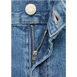 Jeans wideleg tiro alto