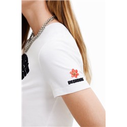 Camiseta "Save Nature" flores