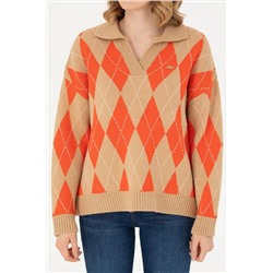 Kadın Kum Melanj Kazak