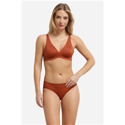 Sujetador con aros de microfibra