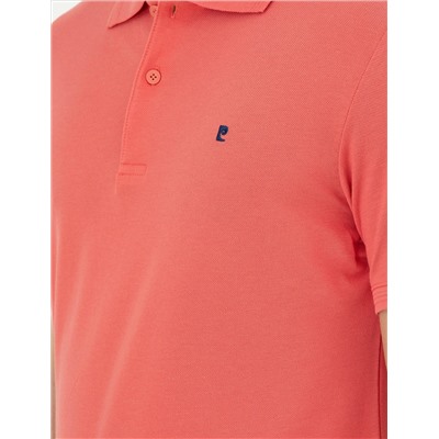 Mercan Slim Fit %100 Pamuk Polo Yaka Basic Tişört