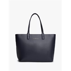 Logo Tape Strap Tote Bag