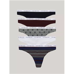 Logo Mix Thong 5-Pack
