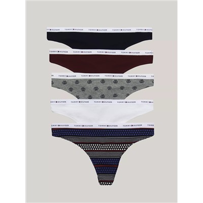 Logo Mix Thong 5-Pack