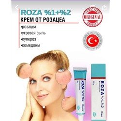 ROZA %1+%2 КРЕМ ОТ РОЗАЦЕА GIL •розацеа •угревая сыпь •купероз •комедоны