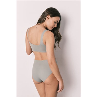 Braga alta microfibra clean cut kaki