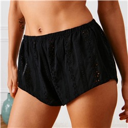 Pantalón corto de ganchillo