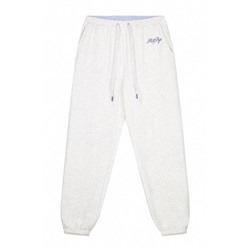 Pantalón jogger felpa algodón gris oscuro