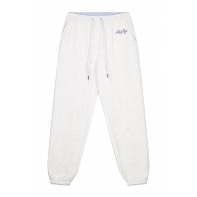 Pantalón jogger felpa algodón gris oscuro
