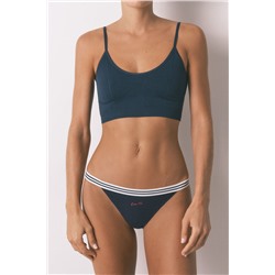 Pack 3 bragas clásicas algodón frase estampada