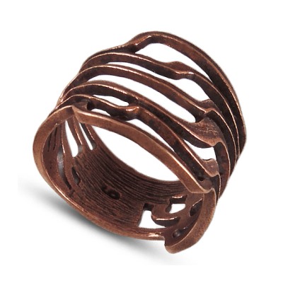 Кольцо (покрытие медь)