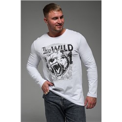 8534 Футболка с длинным рукавом мужская