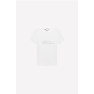 SHINY TEXT T-SHIRT LUDOVIC DE SAINT SERNIN x ZARA