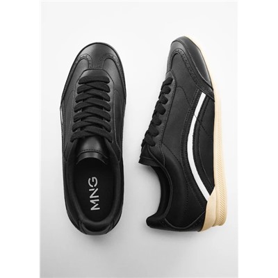 Deportivas piel cordones