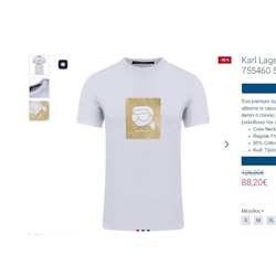 Мужская футболка  Kar*l Lagerfel*d 😎  Экспорт