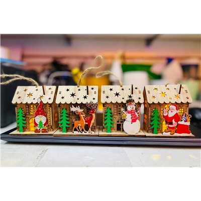 61100 Домик светящийся