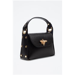 Bolso de piel Negro - Firenze Artegiani