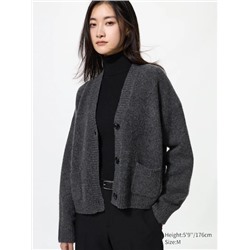 Soufflé Yarn Short Cardigan