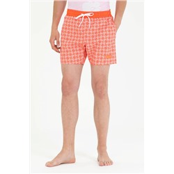 Erkek Turuncu Deniz Şortu