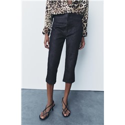 ZW COLLECTION MID-RISE CAPRI TROUSERS