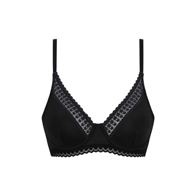 Sujetador con aros Foulard de microfibra