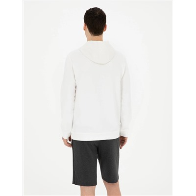 Ekru Regular Fit Sweatshirt