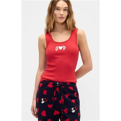 Gap Logo Ribbed Tank Top