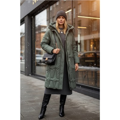 Зимняя куртка удлиненная, арт.28117