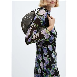Vestido asimétrico flores