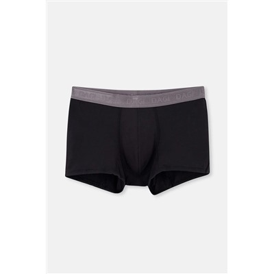 Dagi Siyah 4210 3'Lü Düz Mıcro Modal Boxer