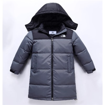 Удлинённая утепленная куртка для мальчиков