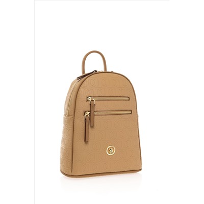 Kadın Koyu Bej Sırt Çantası