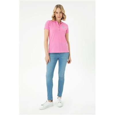 Kadın Pembe Basic Tişört