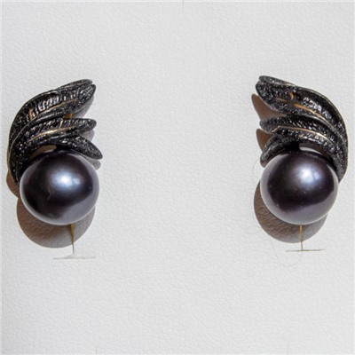 Серьги серебро 52883Y2B