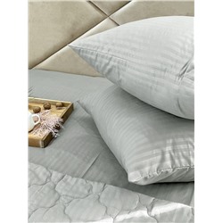 Комплект постельного белья с одеялом New Style КМ-210 серый