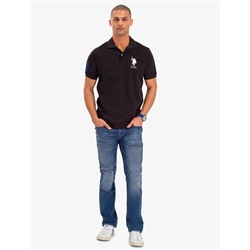 BIG LOGO SOLID POLO SHIRT